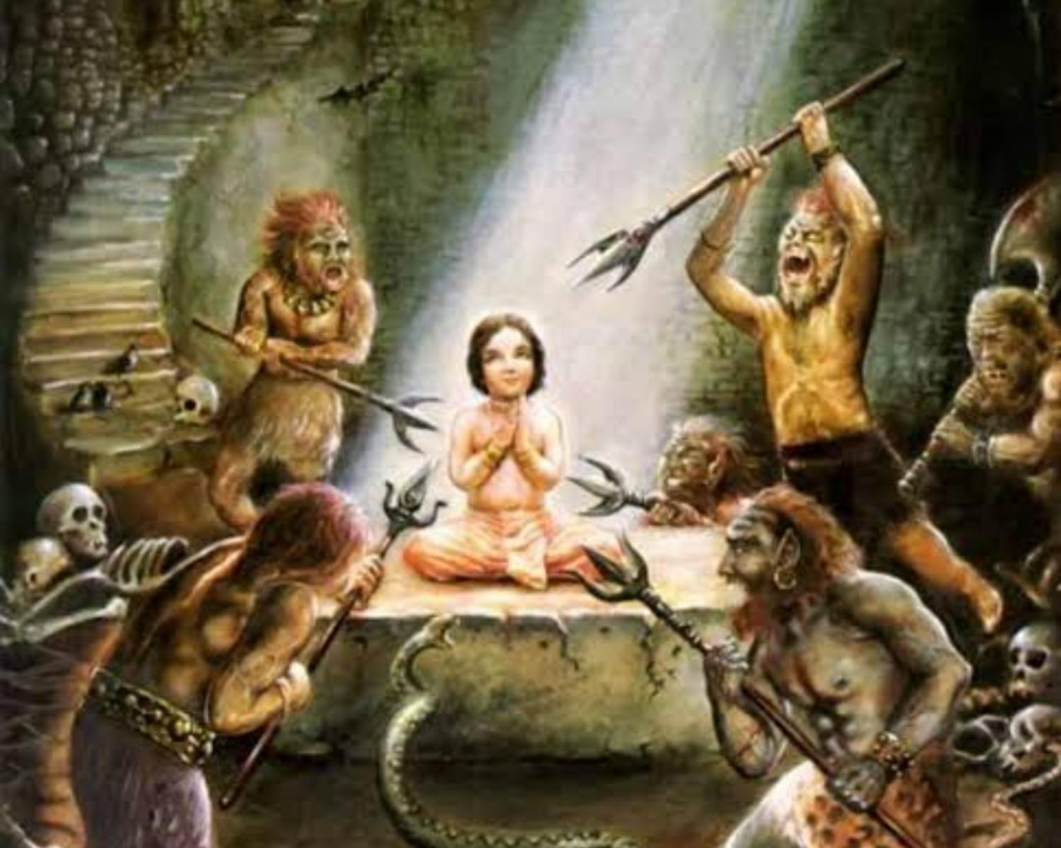 Efforts For The Death Of Prahlad