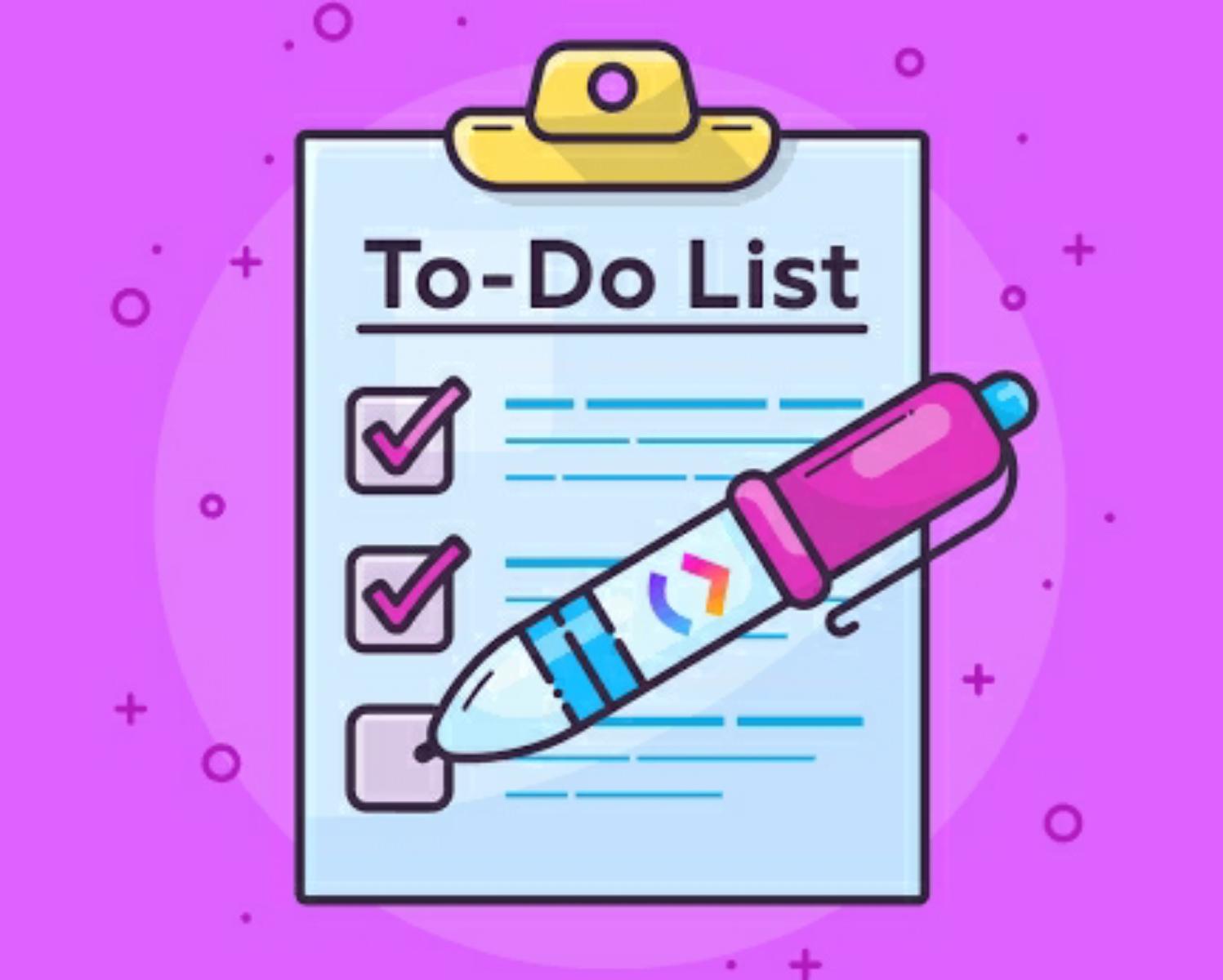 MAKE A TASTY TO-DO LIST